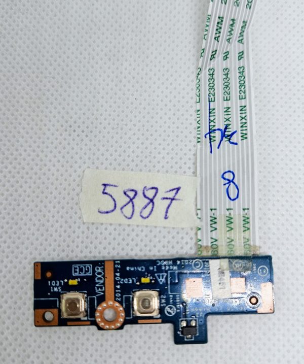 HP 450 470 G2 stikalna plošča LS-B189P ZPL70 | Originalni del prenosnika