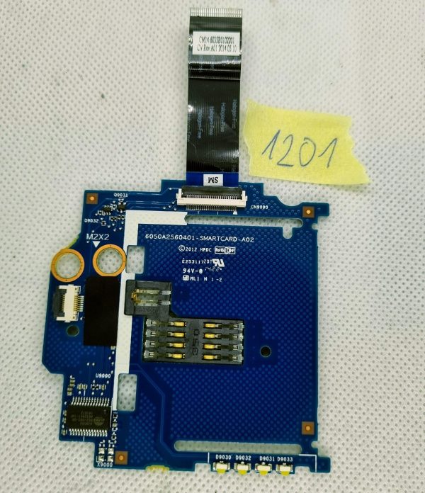 Plošča bralnika pametnih kartic za prenosni računalnik HP EliteBook 840 G1 Series 6050A2560401