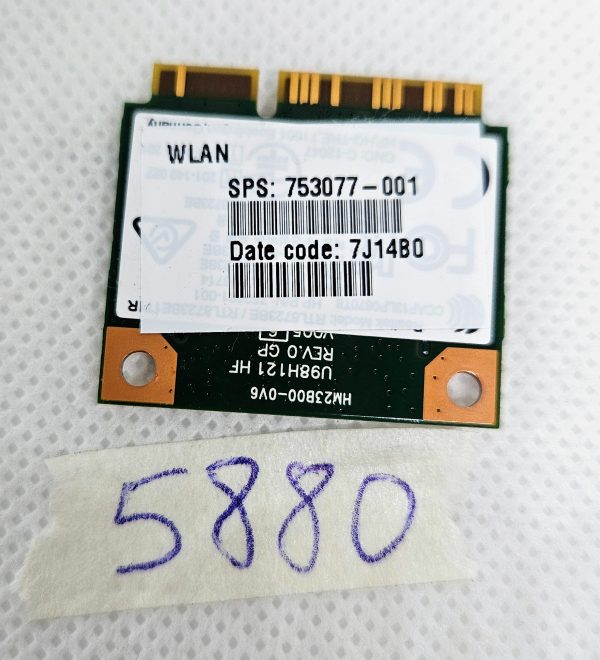 HP ProBook 470 475 G2 OEM WiFi kartica RTL8723BE WLAN Bluetooth 4.0 753077-001