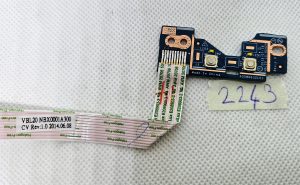 HP ZBook 15 Series WiFi Wireless ON OFF Switch Button Board LS-9242P s kablom