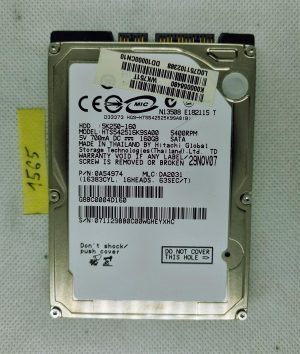Hitachi 5K250-60 60GB 2.5 SATA 5400RPM HTS542516K9SA00 trdi disk HDD