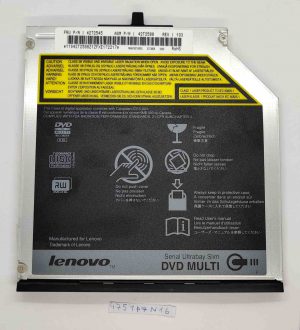 Optični pogon IBM Lenovo ThinkPad T400 T410 T500 UJ880A CDDVD-RW 42T2545