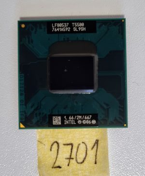 INTEL LF80537 T5500 SL9SH procesor 1.66GHz 2MB 667MHz za Packard Bell Minos GM MGM00