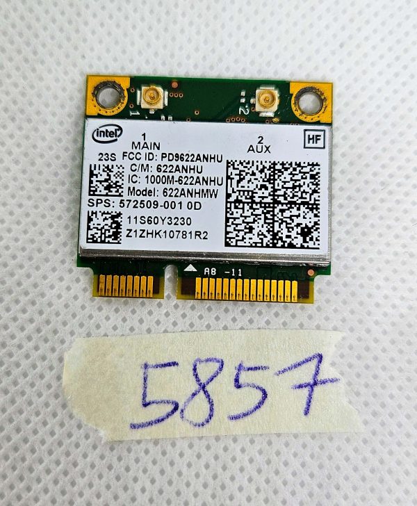 Originalna HP 572509-001 539522-001 WiFi kartica 622ANHMW 300Mbps 802.11a/g/n