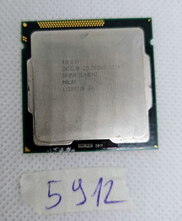CPU Intel Celeron G530 SR05H 2,40 GHz | Podnožje 1155 | Preizkušeno | Deli prenosnika