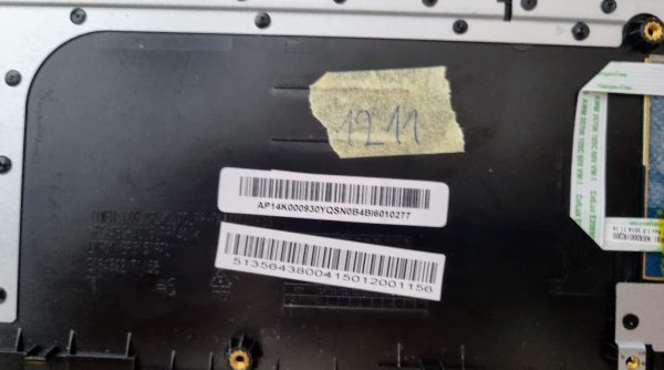 Lenovo B50-45 B50 E1 15,6" naslon za dlani s sledilno ploščico AP14K000930 AMD POWER SWITCH - slika 3