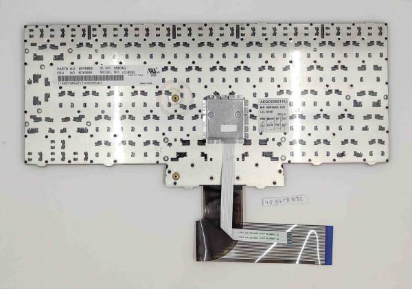 Lenovo IBM ThinkPad Edge E40 E50 14 15 Tipkovnica Nordic Layout 60Y9659 60Y9695 - slika 2