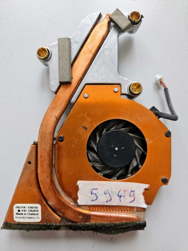 Lenovo ThinkPad R51 CPU Ventilator & Heatsink FRU 13N5182 Originalni deli za prenosnike