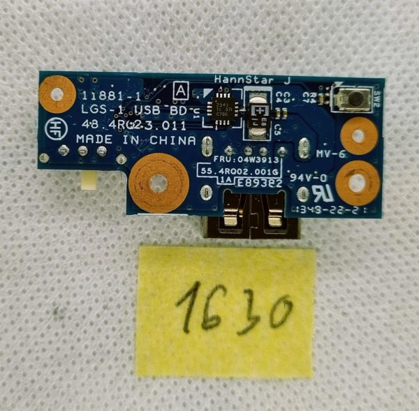 Lenovo Thinkpad X1 Carbon USB Port Connectors Switch - slika 2