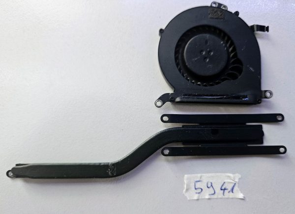 MacBook Air A1466 CPU Ventilator & Heatsink (2014 13") Originalni deli Apple prenosnika