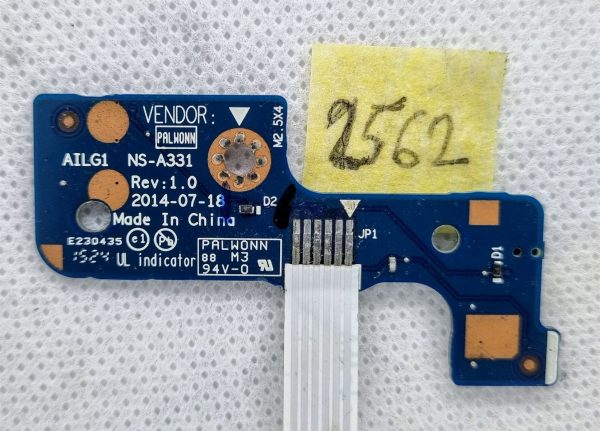 Kartica gumba NS-A331 za Lenovo Z70-80 - originalni nadomestni del - slika 2