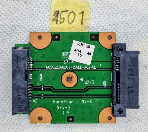 Priključek za optični pogon ODD 6050A2360201 Adapterska plošča za prenosni računalnik HP 625