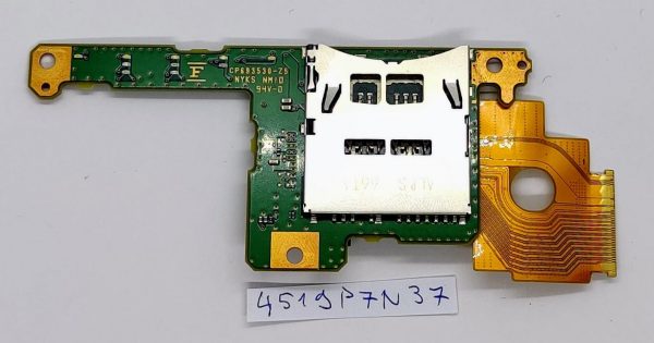 Originalni modul bralnika kartic SD za prenosni računalnik Fujitsu LifeBook S936 CP693532-X5 Originalni del - slika 2