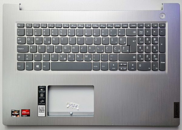 Originalni Lenovo LCD okvir + tipkovnica AP1JX000200 za IdeaPad 3 17IIL05 | Deli prenosnika