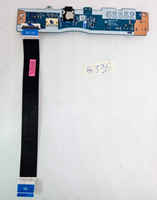 Rabljena plošča z gumbom za vklop zvoka NS-C782 za Lenovo 3-15IIL05 3-15IML05