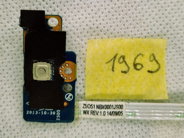 Stikalna plošča in kabel gumba za vklop za zamenjavo HP 15-G 15-R 15-R221TX LS-A991P - slika 2