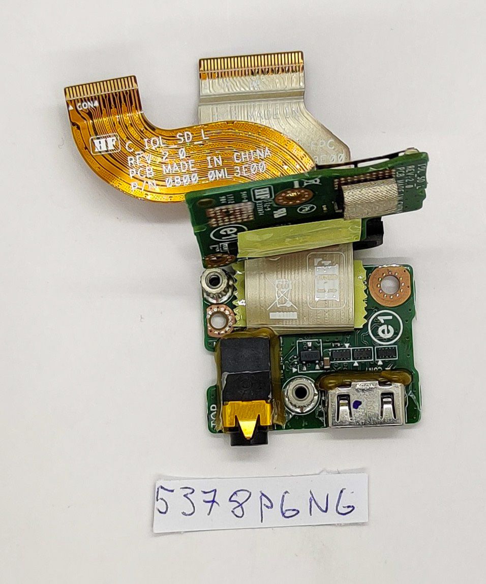 Plošča za bralnik kartic SD Dell Rugged Tablet 12 7202 - originalni nadomestni del - slika 2