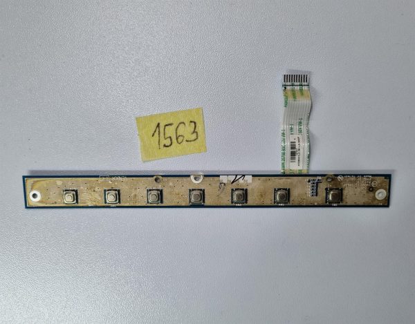 Plošča gumba za vklop Toshiba Equium Satellite Pro A200 LS-3482P NBX00004L001 - slika 2