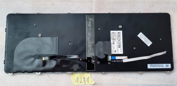 Tipkovnica z okvirjem, osvetljeno od zadaj, združljiva s HP pn 836308-031 836307-031 - SWE/FIN - slika 2