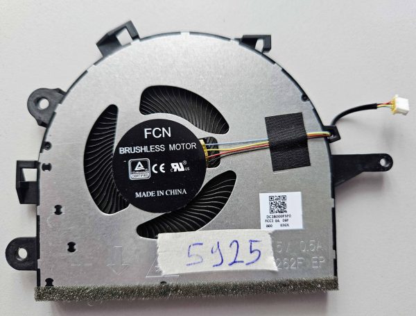 Rabljeni CPU hladilni ventilator za Lenovo IdeaPad 3-17ADA05 3-17ARE05 DC28000F5F0