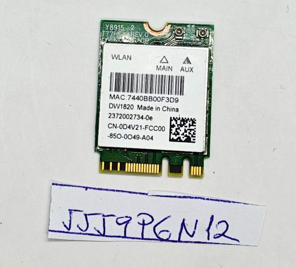 Rabljena Dell Latitude 5404 5414 Rugged DW1820 WLAN kartica 0D4V21 testirano