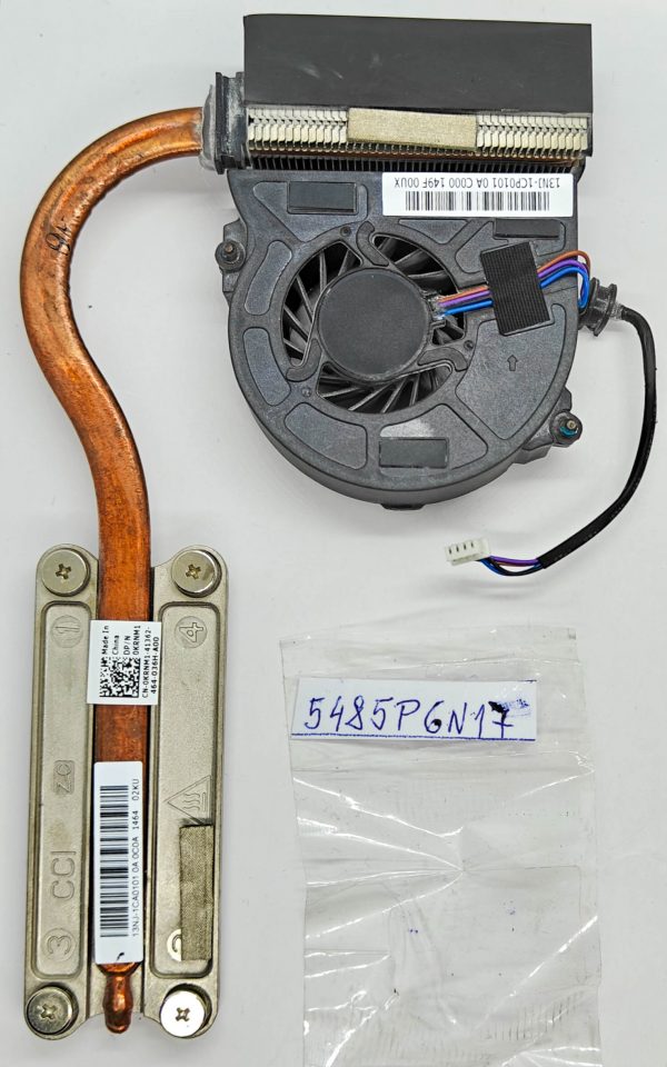 Rabljeni Dell Latitude Rugged 12 7204 procesorski ventilator in hladilnik 0KRNM1 testirano deluje