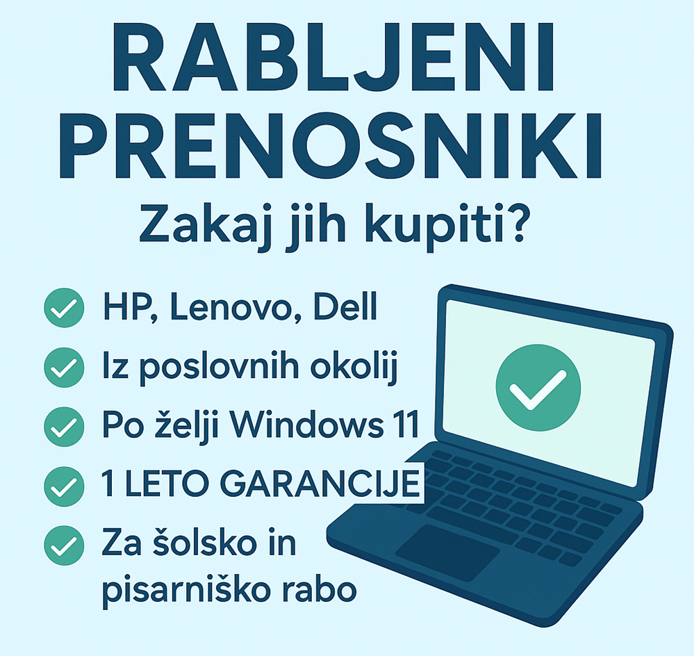 rabljeni prenosniki