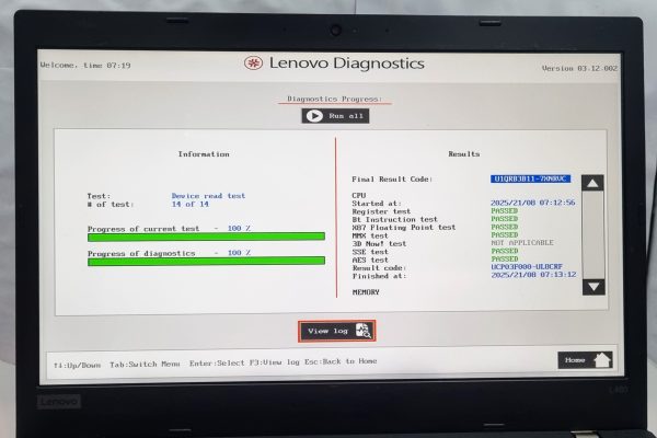 Lenovo ThinkPad L480 (i5-7300U, 8GB, 480GB SSD, FHD) – zanesljiv strokovno pregledan rabljeni prenosnik - slika 6