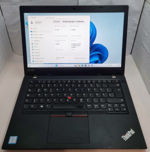 Lenovo ThinkPad L480 (i5-7300U, 16 GB, 480 NVME GB, FHD) – strokovno pregledan rabljeni prenosnik