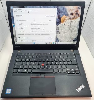 Lenovo ThinkPad T470 (i5-6300U, 8 GB RAM, 240 GB NVME SSD, FHD na dotik) – strokovno pregledan rabljeni prenosnik