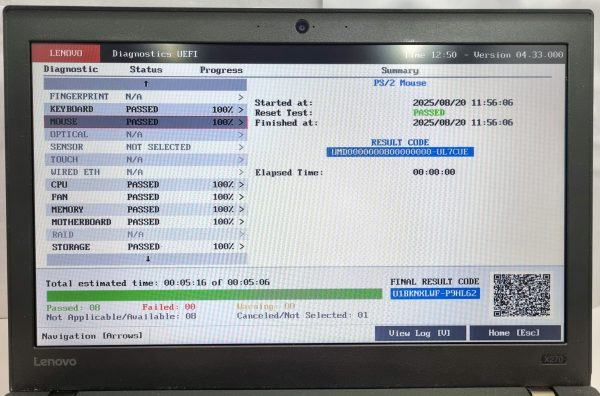 Lenovo ThinkPad X270 (i5-7300U, 8 GB, 240 NVME GB, FHD) – strokovno pregledan rabljeni prenosnik, pripravljen na pošiljanje - slika 6