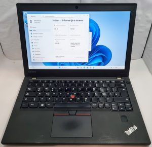 Lenovo ThinkPad X270 (i5-7300U, 8 GB, 240 NVME GB, FHD) – strokovno pregledan rabljeni prenosnik, pripravljen na pošiljanje