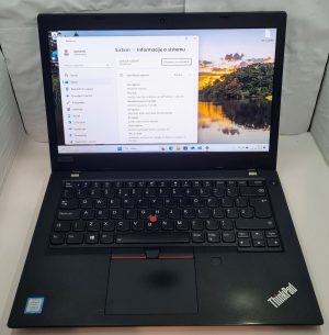 Lenovo ThinkPad L490 – rabljen prenosnik z i5-8265U, 8 GB RAM, 240 GB SSD