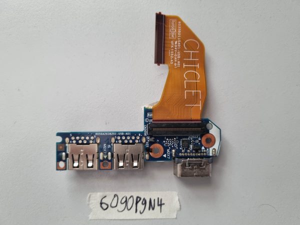 HP EliteBook 840 850 G1 G2 USB VGA plošča s kablom 6050A2638201 del prenosnika - slika 2