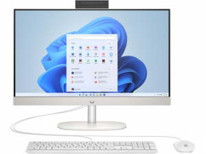 Računalnik HP All-in-One 24-cr0054nf / Intel® Celeron® / RAM 8 GB / SSD Disk