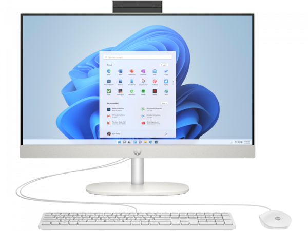 Računalnik HP All-in-One 24-cr0054nf / Intel® Celeron® / RAM 8 GB / SSD Disk