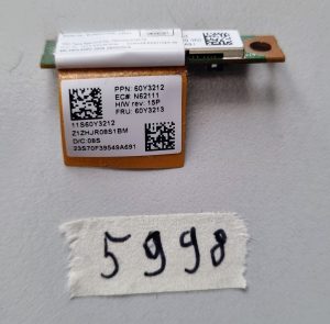60Y3212 Originalna Bluetooth plošča Lenovo za ThinkPad T410s – originalni del prenosnika