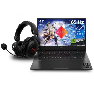 Prenosnik HP Omen Gaming Laptop 16-wf0008ns + Hyperx Cloud 2 Core Wireless / i7 / RAM 32 GB / SSD Disk / 16,0″ WQHD