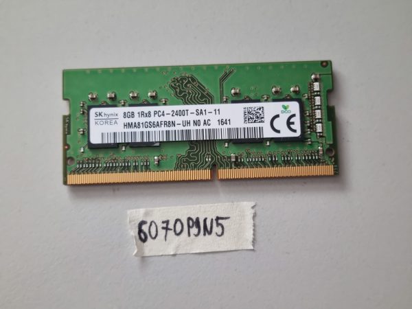 8GB DDR4 RAM za prenosnik 1Rx8 PC4-2400T HMA81GS6AFR8N – visokokakovosten del za prenosnik