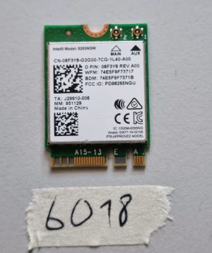 Dell 8265NGW WiFi Bluetooth 4.2 kartica 802.11ac 867Mbps Deli prenosnika 8F3Y8