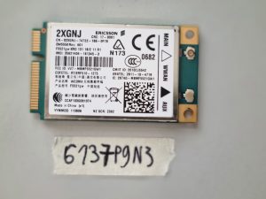 Dell Ericsson DW5550 brezžična 3G WCDMA mini PCIe prenosna WiFi kartica 2XGNJ