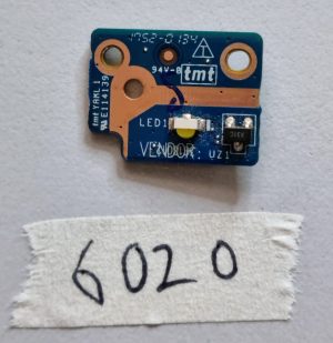 Del originalnega prenosnika Dell Latitude 5490 Indikator stanja LED Circuit Board