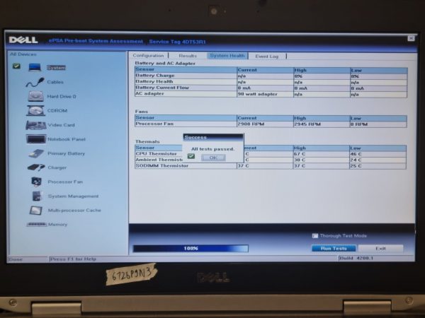 Dell Latitude E6420 LCD zaslon 14" LP140WH4 nadomestni del prenosnika - slika 2