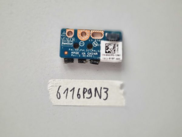 Dell Latitude E6520 E6420 LED svetlobna indikatorska plošča ND2PD 0ND2PD LS-6596P THA01