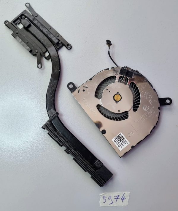 Originalni deli za prenosnik Dell Latitude 5480 5490 CPU ventilator in hladilnik P5F39