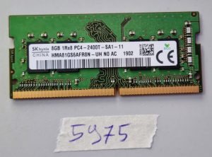 Originalni pomnilniški modul za prenosni računalnik Dell Latitude 5480 5490 RAM 8 GB DDR4 PC4-2400T
