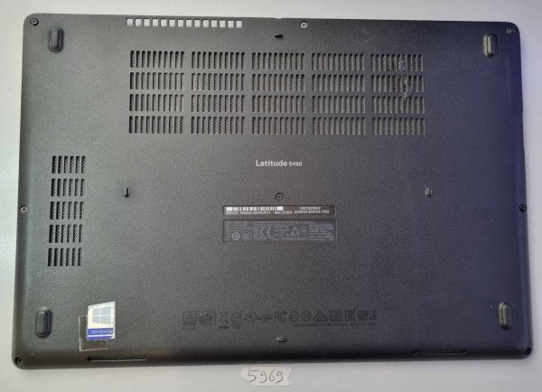 Original Dell Latitude E5490 5490 spodnji del pokrova ohišja TCMWR AP25A000C01 rabljen del prenosnika