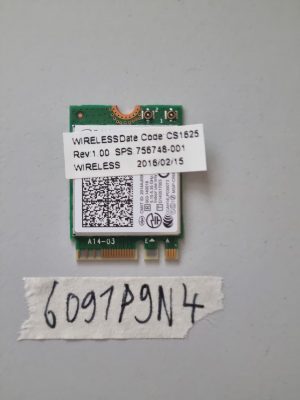 Del prenosnega računalnika HP 756748-001 Intel Wireless-N 7265NGW M.2 NGFF WiFi Bluetooth