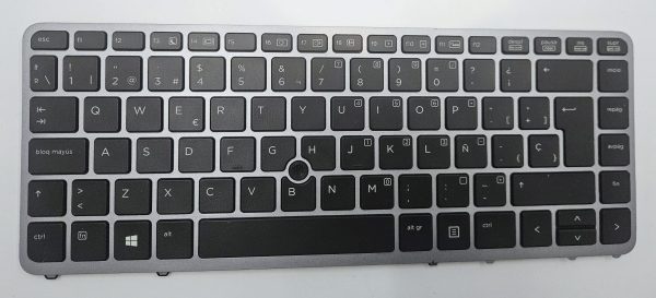 Nadomestna tipkovnica za prenosnike HP EliteBook & ZBook – 840 G1/G2, 850 G1/G2, 855 G2