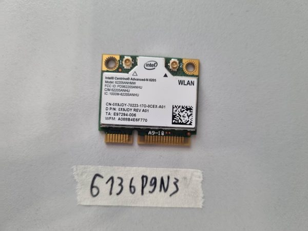 Intel Centrino Advanced-N 6205 brezžična WiFi kartica 62205ANHMW PCIe prenosni deli